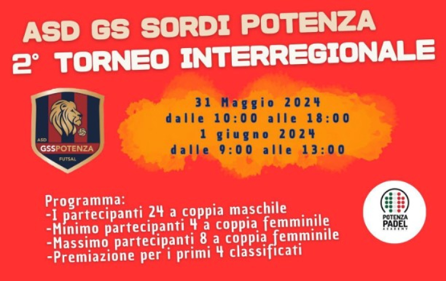 2° Torneo Interregionale Padel